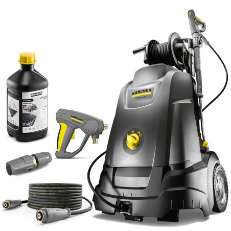 Karcher HDS 5/15 UX (150 bar / 450 l/h / 80°C) Profesjonalna myjka + PIANA AKTYWNA RM 81 2,5l