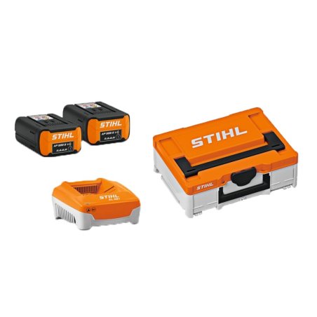 Power-Box 3, 2 x AP 500 S i AL 501, pojemnik na akumulatory Stihl