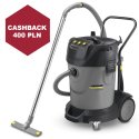 Karcher NT 70/3 (3600 W / 70 l / DN 40) - CASHBACK 400 zł - Profesjonalny odkurzacz z funkcją zbierania wody