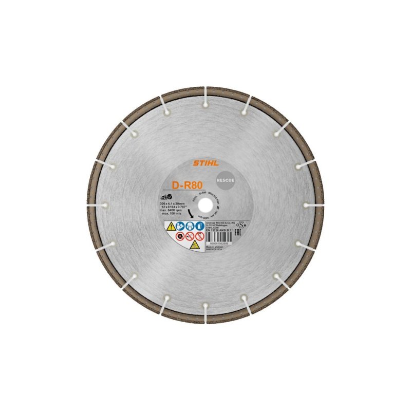 Tarcza diamentowa, ratownicza (D-R80) 300mm, Stihl