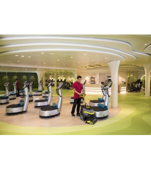 Karcher BR 35/12 C Bp Pack (1400 m²/h / 1 l/min / 12 l) + CHEMIA RM 69 Szorowarka akumulatorowa