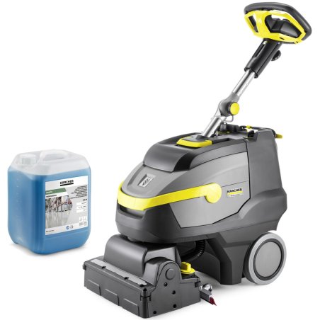 Karcher BR 35/12 C Bp Pack (1400 m²/h / 1 l/min / 12 l) + CHEMIA RM 69 Szorowarka akumulatorowa