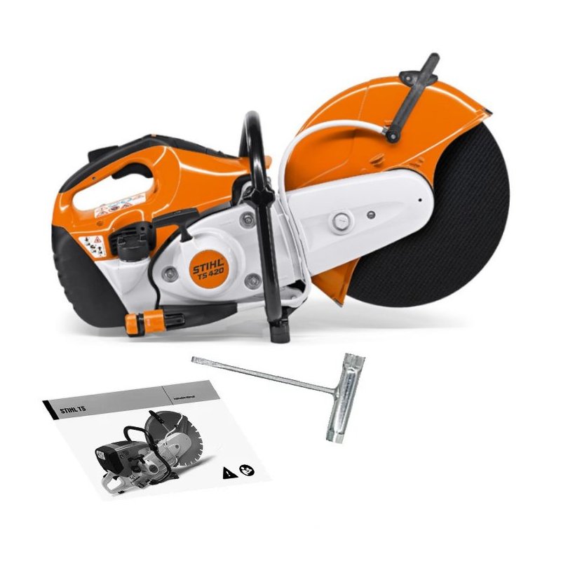 Przecinarka do betonu Stihl TS 420 moc 4,4 KM silnik 2-MIX