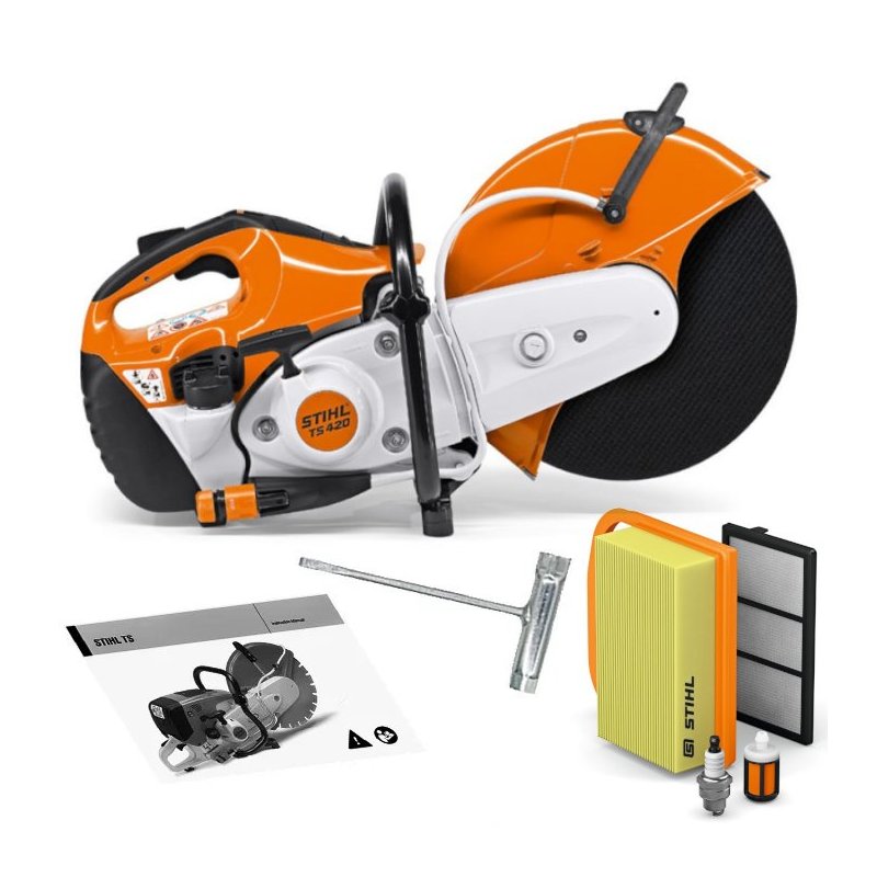Przecinarka do betonu Stihl TS 420 moc 4,4 KM silnik 2-MIX