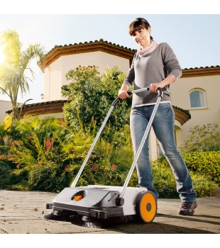 STIHL KG 550 (do 1500 m², 77 cm) zamiatarka ręczna + worek na śmieci 270l