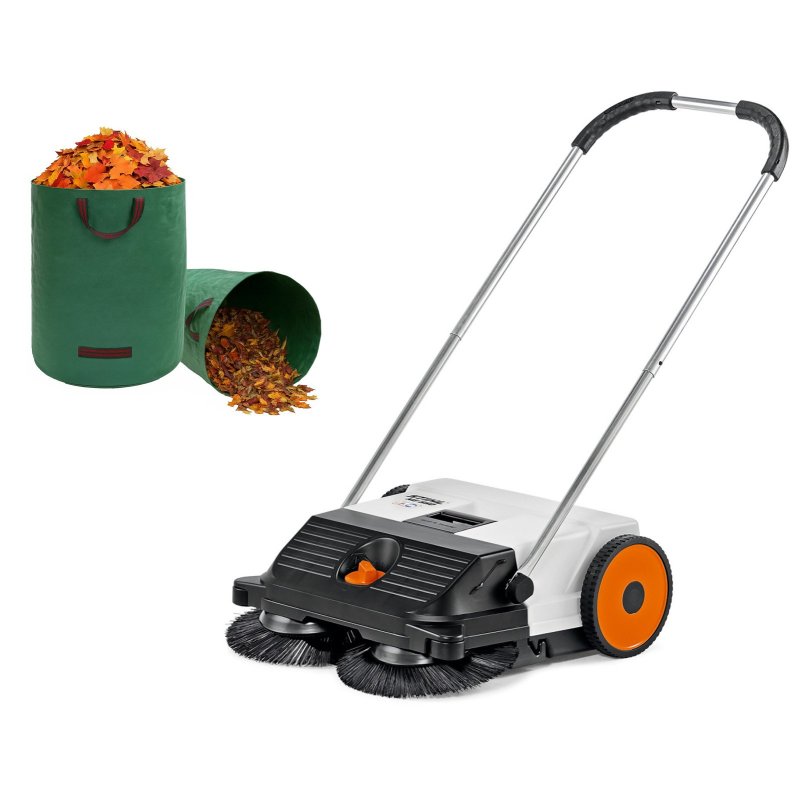 STIHL KG 550 (do 1500 m², 77 cm) zamiatarka ręczna + worek na śmieci 270l