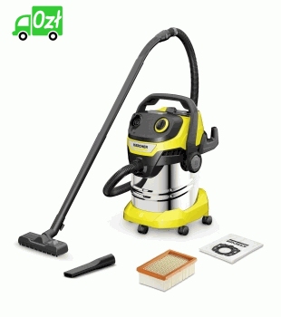 WD 5 S V-25/5/22 odkurzacz uniwersalny, domowo-warsztatowy 