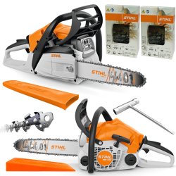 STIHL MS 172 + dodatkowy łańcuch - Pilarka spalinowa do Twojego ogrodu