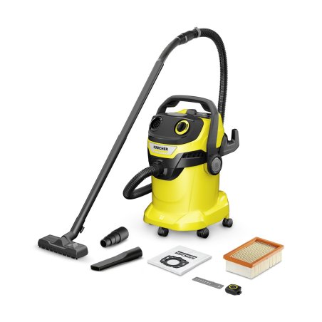 Karcher WD 5 Control 25/5/22 (1200 W / 25 l / DN 35) Odkurzacz Domowo-warsztatowy na sucho/mokro