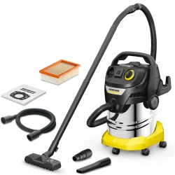 Odkurzacz uniwersalny Karcher KWD 6 P S V-25/6/22 (1300 W / 25 l / DN 35) Odkurzacz domowo-warsztatowy