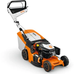 STIHL RM 448 T (46 cm, 3,5 KM, 52l) Kosiarka spalinowa z napędem 3w1 kosz + boczny wyrzut + mulczowanie