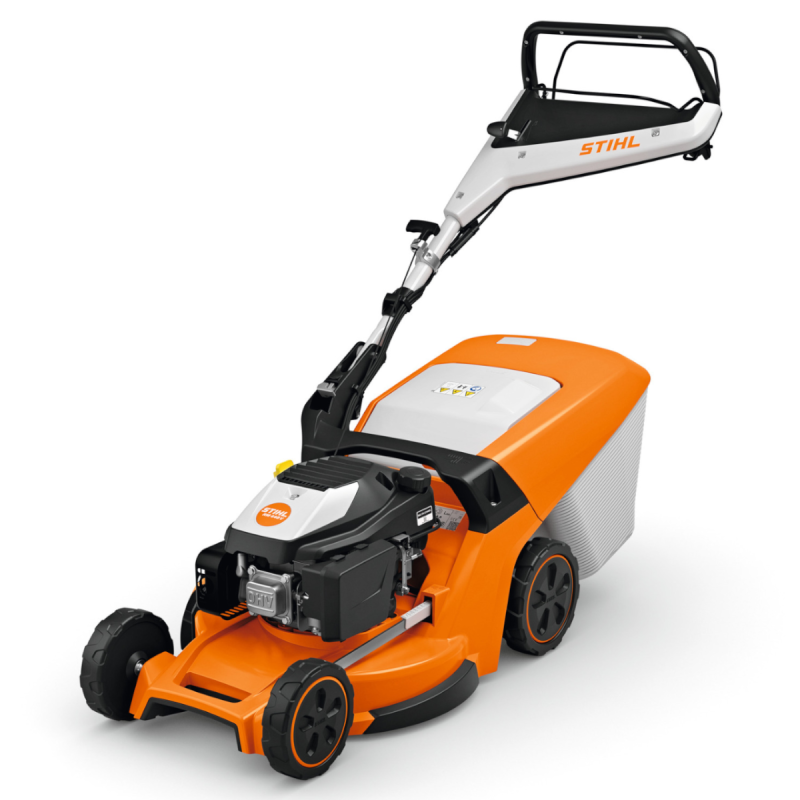 STIHL RM 448 T - Kosiarka spalinowa (3.5 KM, 46 cm) 3w1 napęd + boczny wyrzut + mulczowanie