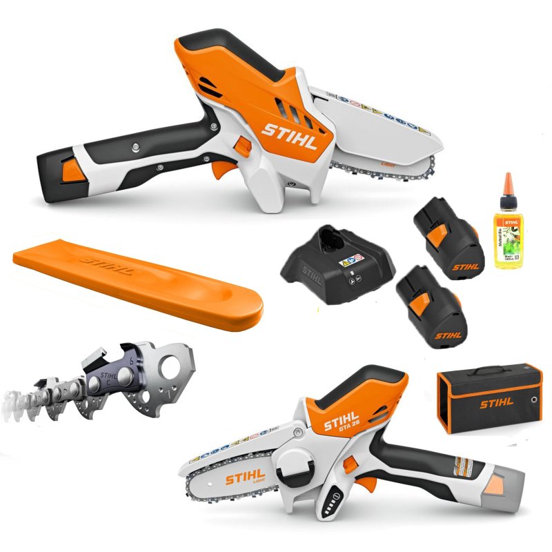 STIHL GTA 26 PLUS, Pilarka akumulatorowa ZESTAW