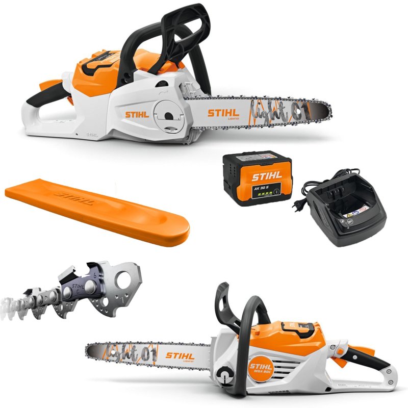 STIHL MSA 80 C-B (AK 30S, AL 101, 36V, prowadnica 35 cm) Pilarka akumulatorowa