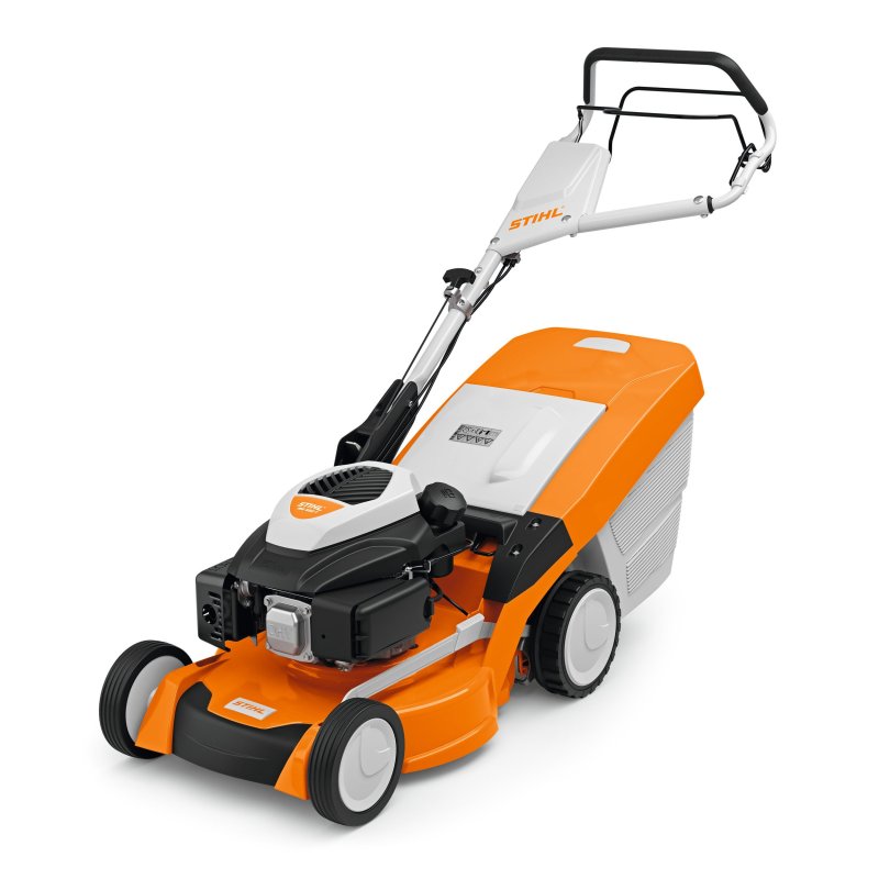 STIHL RM 650 T (48cm, moc 3,5 KM, 70l) mocna, wielofunkcyjna kosiarka spalinowa z napędem