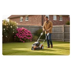 Stihl RM 3 RT zwinna 3-kołowa kosiarka wielofunkcyjna, (48 cm, moc: 3,5 KM)