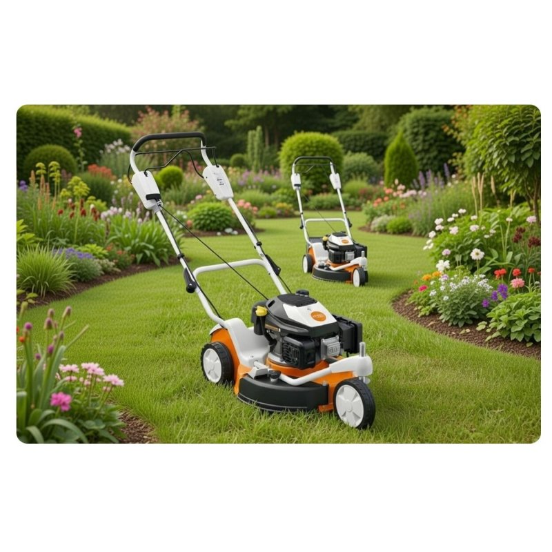 Stihl RM 3 RT zwinna 3-kołowa kosiarka wielofunkcyjna, (48 cm, moc: 3,5 KM)