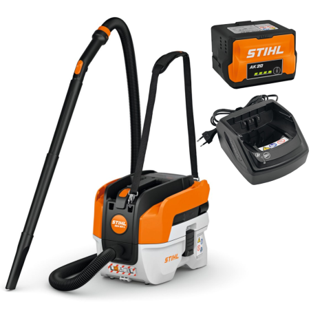 STIHL SEA 50L Odkurzacz akumulatorowy (36 V, 8,5l) + AK 20 + AL 101