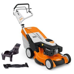 STIHL RM 655 V - mocna kosiarka spalinowa z napędem i funkcją 3 w 1, moc 3,5 KM