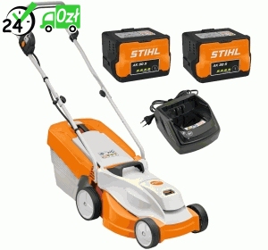 STIHL RMA 235 (33 cm, 450 W) + 2x AK 30 S + AL 101 Kosiarka akumulatorowa 