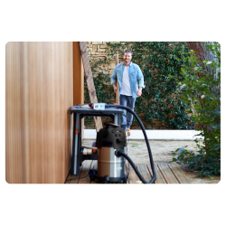 Nilfisk MULTI II 30 T Inox VSC BLACK EDITION (1400W, 21kPA, 30L) Odkurzacz Domowo-Warsztatowy