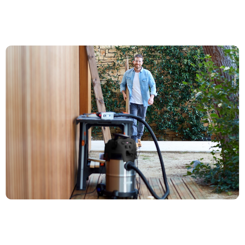 Nilfisk MULTI II 30 T Inox VSC BLACK EDITION (1400W, 21kPA, 30L) Odkurzacz Domowo-Warsztatowy