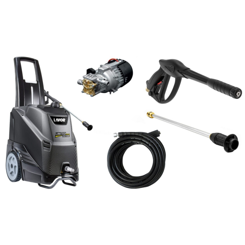 LAVOR RIO-R PRO 1208 CARBON, (450 l/h, 160 bar) myjka wysokociśnieniowa z podgrzewaniem wody