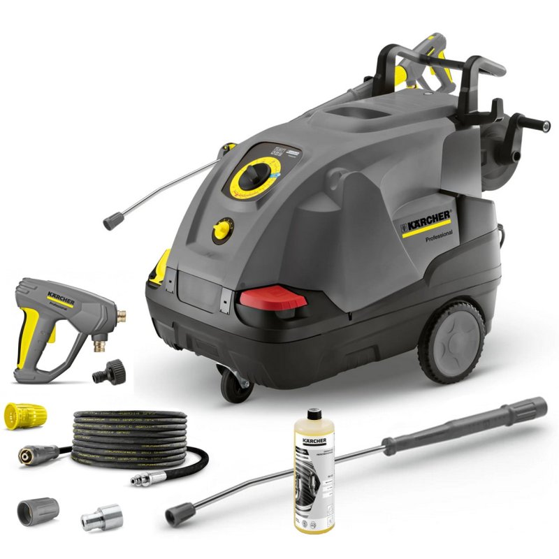 Profesjonalna myjka ciśnieniowa Karcher HDS 7/16 CX (160 bar / 700 l/h / 80°C) Easy!Force + bęben + zwijak węża