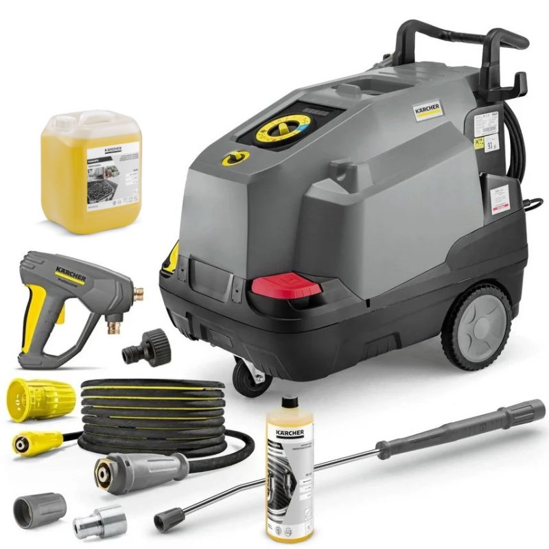 Karcher HDS 8/18-4 C (180 bar / 800 l/h / 155°C) Easy!Force Profesjonalna myjka gorącowodna + RM 81 10l