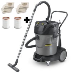 Karcher NT 70/2 (2400 W / 70 l / DN 40) Dwuturbinowy odkurzacz profesjonalny