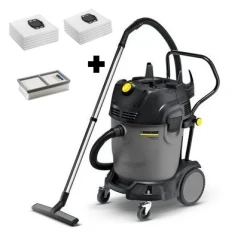 Karcher NT 65/2 Tact² (2760 W / 65 l / DN 40) - Profesjonalny odkurzacz z funkcją zbierania wody