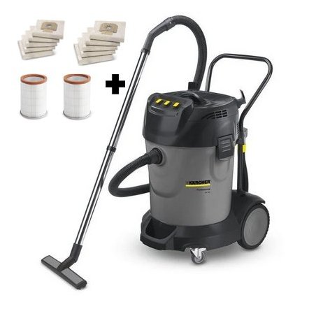 Karcher NT 70/3 (3600 W / 70 l / DN 40) - Profesjonalny odkurzacz z funkcją zbierania wody