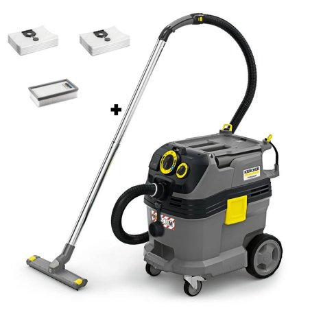 Karcher NT 30/1 Tact Te M (1380 W / 30 l / DN 35) Profesjonalny odkurzacz na sucho/mokro Karcher
