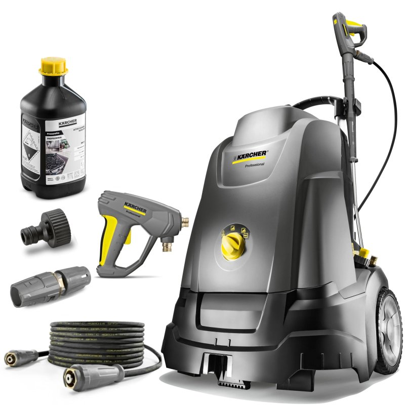 Karcher HDS 5/15 U (150 bar / 450 l/h / 80°C) Profesjonalna myjka Karcher + RN 81 2,5l