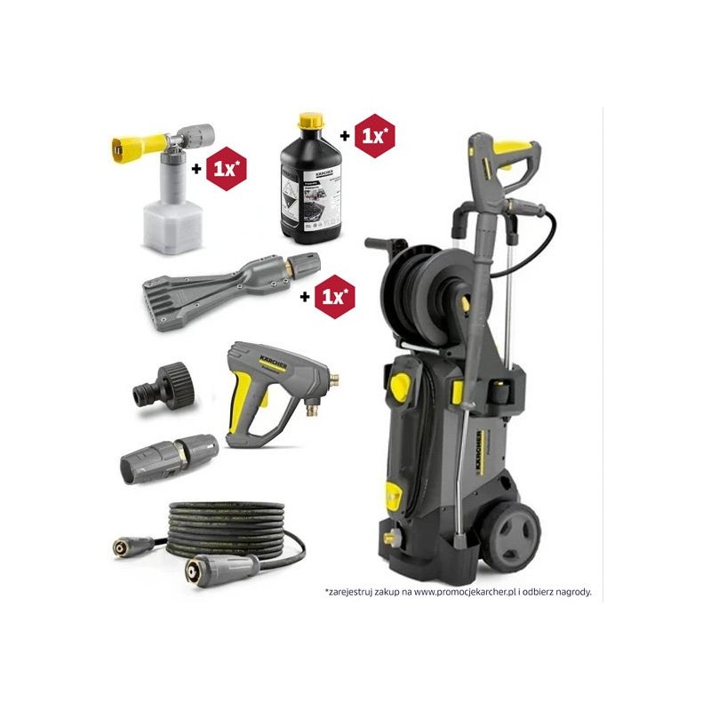 Karcher HD 5/15 CX Plus (200 bar / 500 l/h / 60 °C) EASY!Force Profesjonalna myjka ciśnieniowa