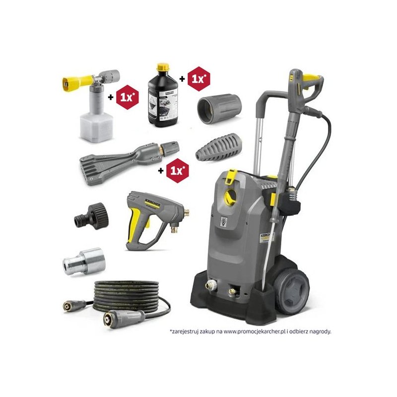 Karcher HD 6/15 M PLUS (225 bar / 560 l/h / 60 °C) TURBODYSZA