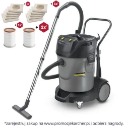 Karcher NT 70/2 (2400 W / 70 l / DN 40) Dwuturbinowy odkurzacz profesjonalny