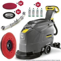 KARCHER BD 43/25 C Bp (1720m²/h / 2,7 l/min / 25 l) + BELKA SSĄCA - Szorowarka kompaktowa