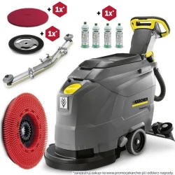 KARCHER BD 43/25 C Bp (1720m²/h / 2,7 l/min / 25 l) + BELKA SSĄCA - Szorowarka kompaktowa