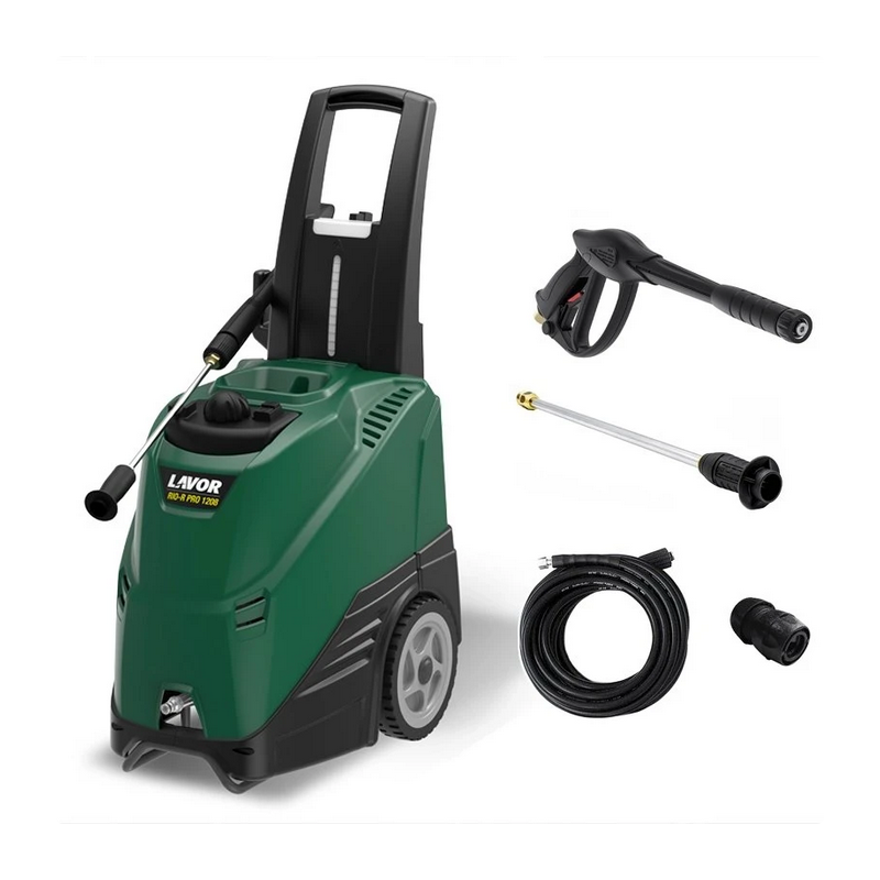 LAVOR RIO-R PRO 1208, (450 l/h, 160 bar) myjka wysokociśnieniowa z podgrzewaniem wody