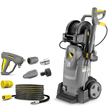 Urządzenie wysokociśnieniowe Karcher HD 7/14-4 MXA PLUS (210 bar / 700 l/h / 60 °C) TURBODYSZA  EASY!Force + AUTOMATYCZNY ZWIJAK