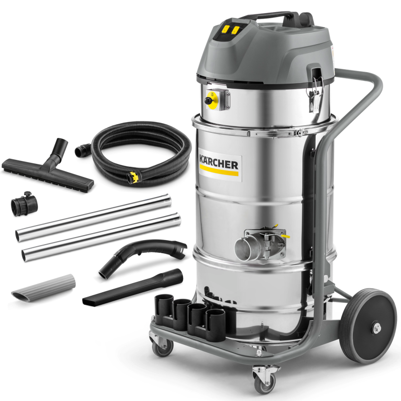 Karcher IVM 40/24-2 (40 l / 225 mbar / 2,3 kW) odkurzacz przemysłowy kompletny ZESTAW
