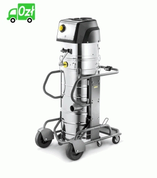 Karcher IVM 60/30 (60 l / 286 mbar / 3 kW) Mocny odkurzacz przemysłowy do pyłów - ZESTAW