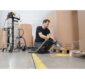 Karcher IVM 60/30 (60 l / 286 mbar / 3 kW) Mocny odkurzacz przemysłowy do pyłów - ZESTAW
