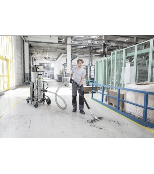 Karcher IVM 60/30 (60 l / 286 mbar / 3 kW) Mocny odkurzacz przemysłowy do pyłów - ZESTAW