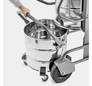 Karcher IVM 60/30 (60 l / 286 mbar / 3 kW) Mocny odkurzacz przemysłowy do pyłów - ZESTAW