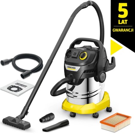 Karcher KWD 6 P S V-25/6/22 (1300 W / 25 l / DN 35) Odkurzacz domowo-warsztatowy