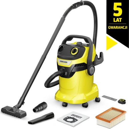 Karcher WD 5 Control 25/5/22 (1200 W / 25 l / DN 35) Odkurzacz Domowo-warsztatowy na sucho/mokro