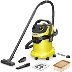 Karcher WD 5 Control 25/5/22 (1200 W / 25 l / DN 35) Odkurzacz Domowo-warsztatowy na sucho/mokro