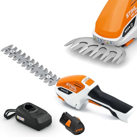 STIHL HSA 26, Lekkie nożyce akumulatorowe do żywopłotu, zestaw z akumulatorem i ładowarką